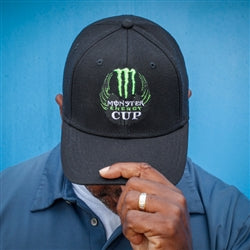 Monster Energy Cup Fitted Black Cap