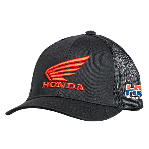 Honda Racing Black Mesh Hat – Official SuperMotocross Superstore