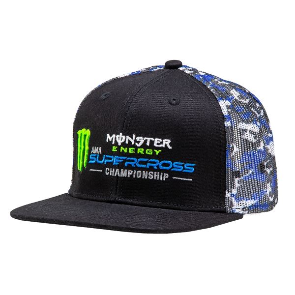 Monster Energy Supercross Championship Wave Camo Hat Series 1