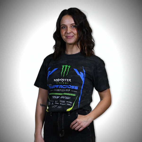 Monster Energy Supercross Brand Camo T-Shirt