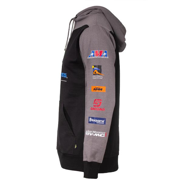 Monster Energy Supercross Sponsor Championship Sweatshirt in Black/Grey