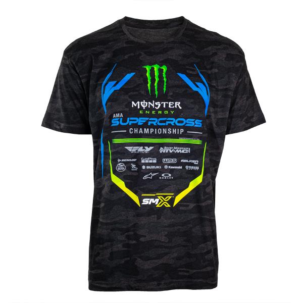 Monster Energy Supercross Brand Camo T-Shirt