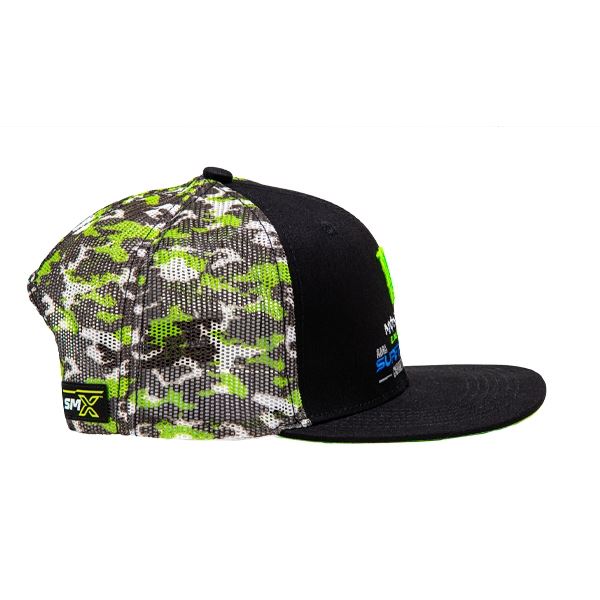 Monster Energy Supercross Championship Green Camo Hat
