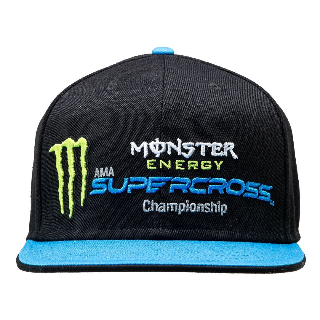 Monster Energy Supercross Championship Black/Blue Hat