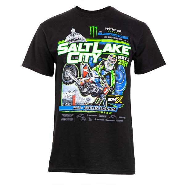 2024 Monster Energy Supercross Championship Salt Lake City T-shirt
