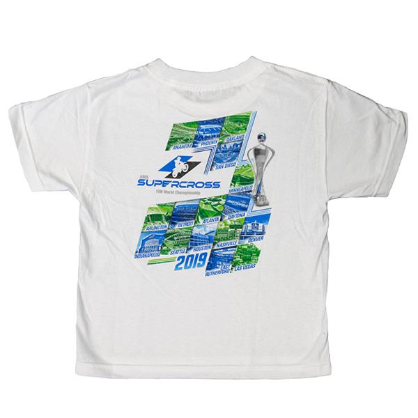 2019 White Worlds Youth T-shirt