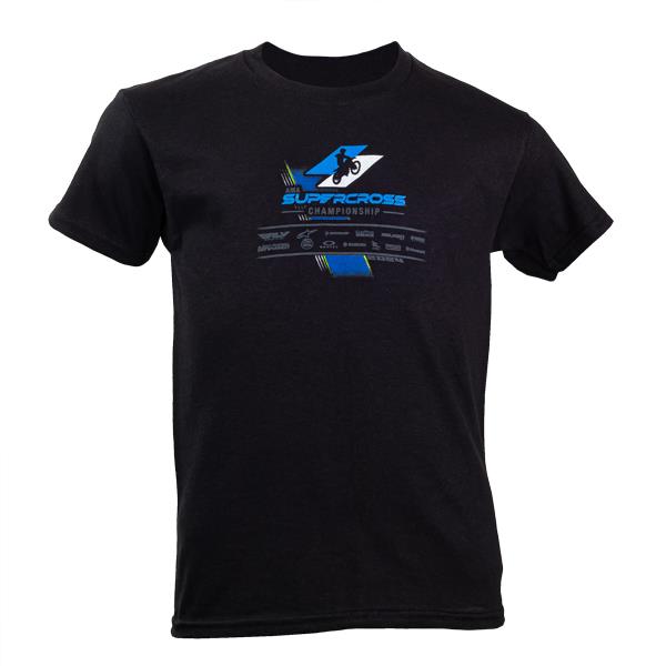 2024 Supercross Series Youth T-shirt in Black