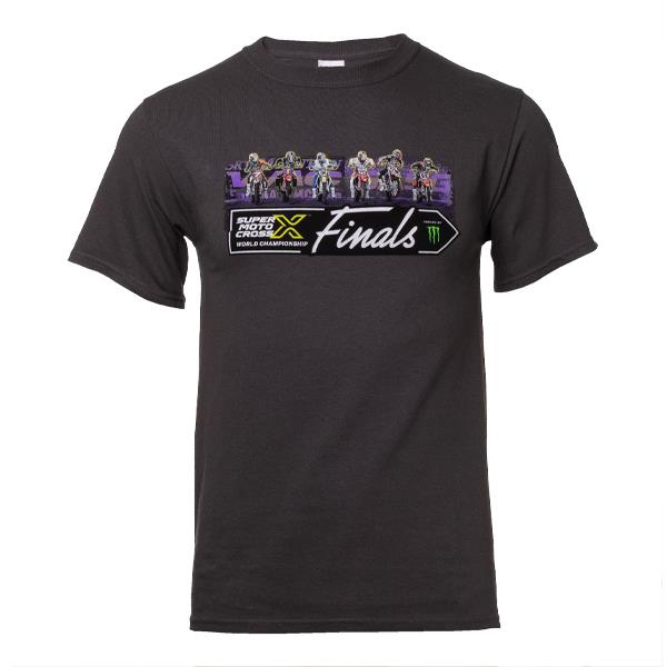 2024 SMX World Championship Finals T-shirt in Charcoal