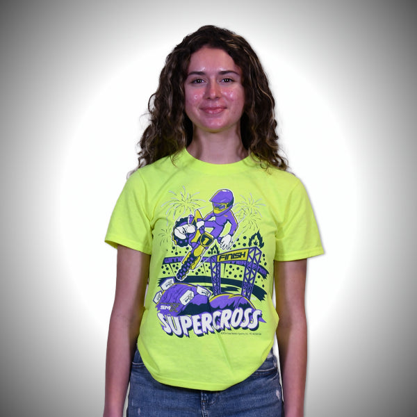 Supercross Cartoon Youth T-shirt