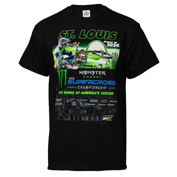 2024 Monster Energy Supercross Championship St Louis Tee