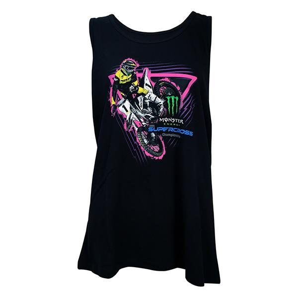 Monster Energy Supercross Championship Retro Rider Ladies Tank