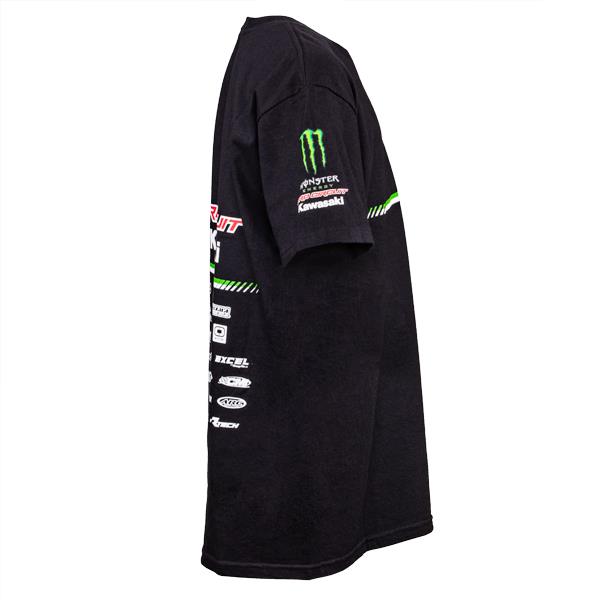 Pro Circuit Monster Energy Team Full Logo Black T-shirt