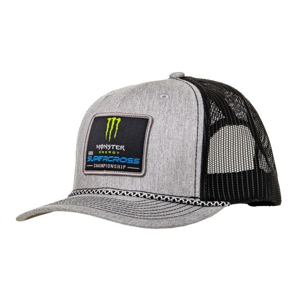 Monster Energy Supercross Championship Gray Patch Hat