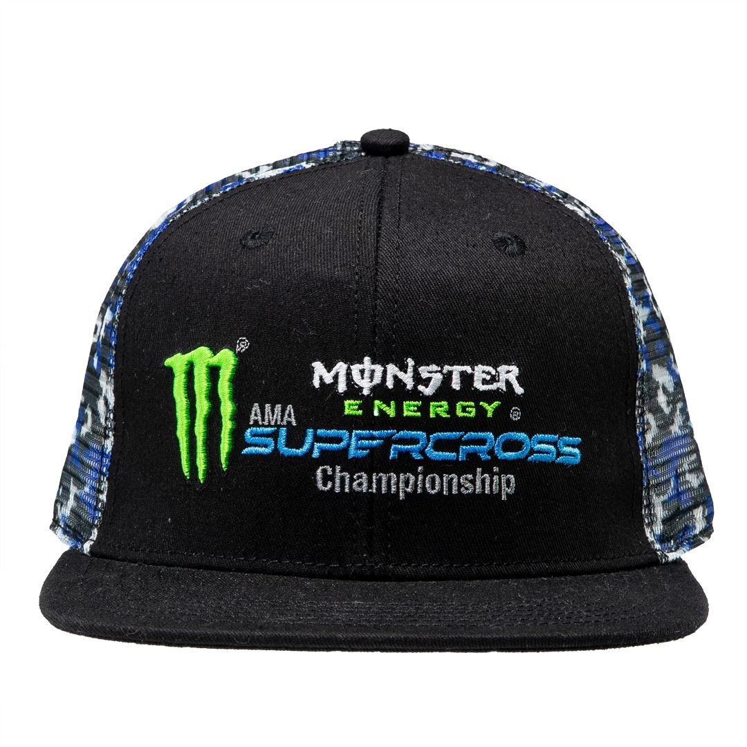 Monster Energy Supercross Wave Camo Hat Series 2