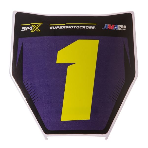 SMX World Championship Number Plate