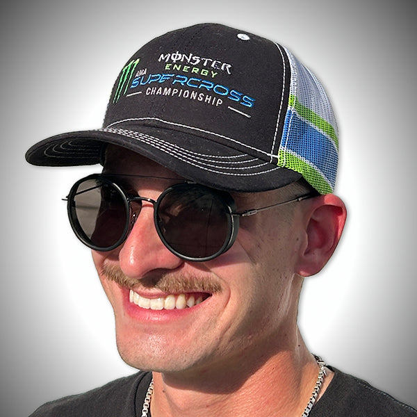Monster Energy Supercross Championship Striped Hat