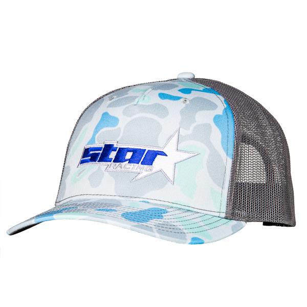 Star Racing Saltwater Camo Trucker Hat