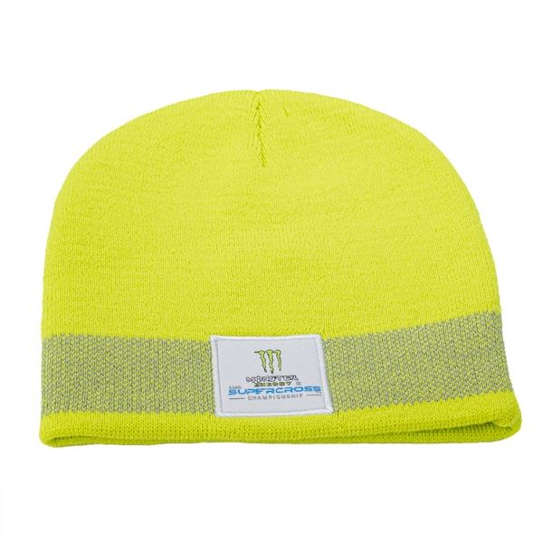 SMX World Championship Logo Beanie in Yellow