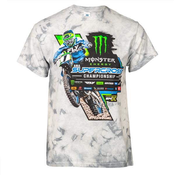 2025 Monster Energy Supercross Championship Tie-dye T-shirt