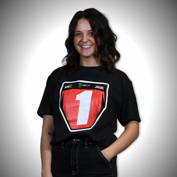 Monster Energy Supercross Number Plate T-Shirt
