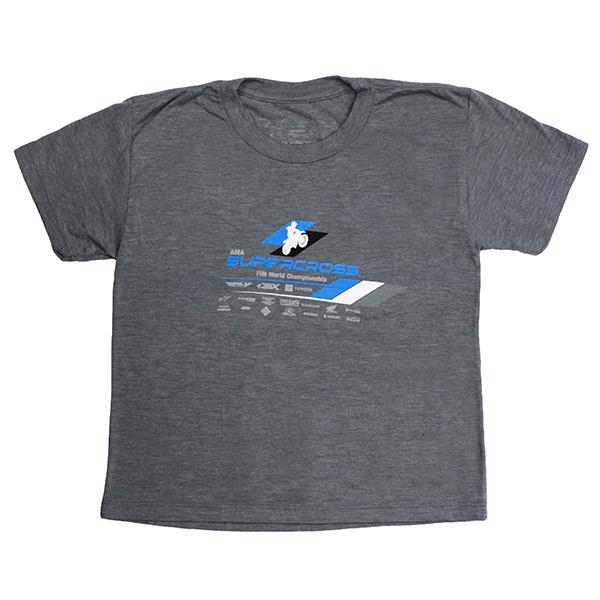 2020 Supercross Series Youth T-Shirt in Grey