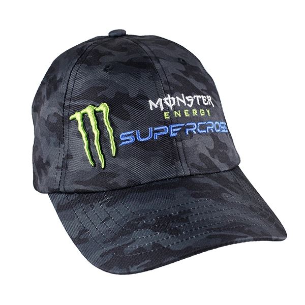 Monster Energy Supercross Championship Grey Camo Hat