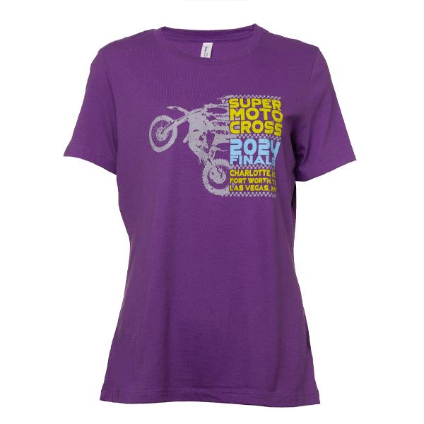 2024 SMX World Championship Finals Race Across Ladies T-shirt