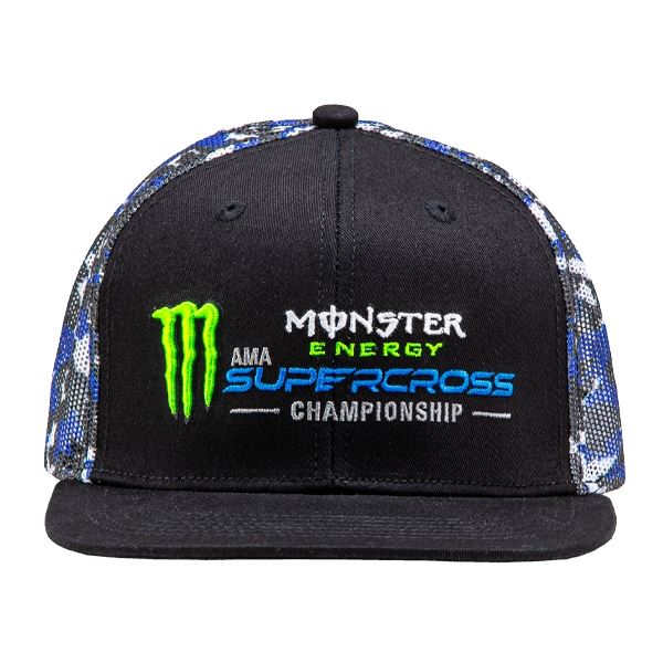 Monster Energy Supercross Championship Wave Camo Hat Series 1