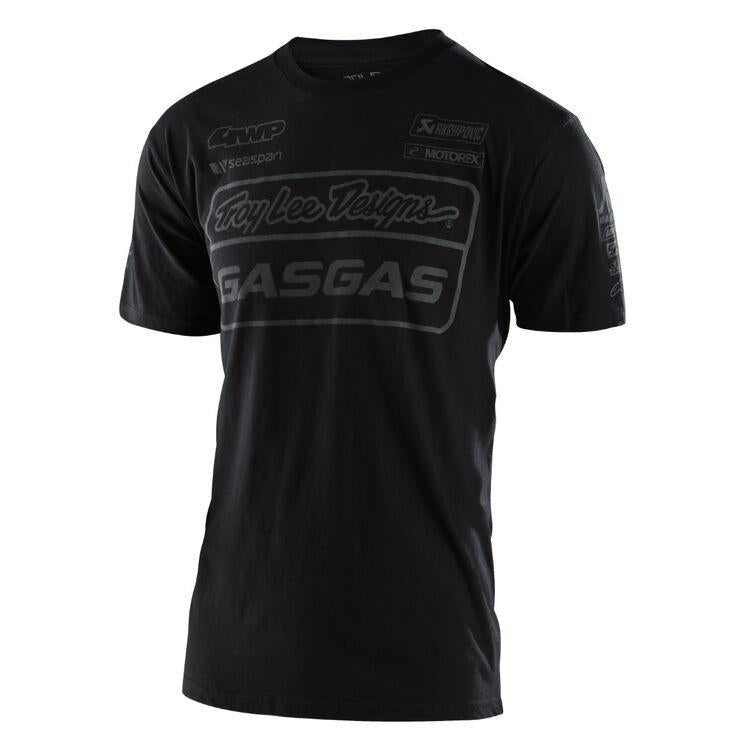 Troy Lee Designs GasGas Team T-shirt in Black Reflective