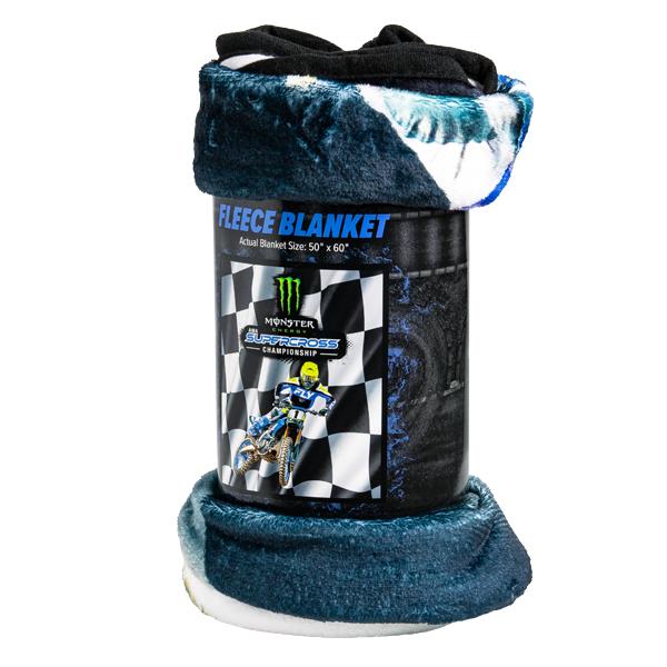 Monster Energy Supercross Rider Fleece Blanket - Series 2