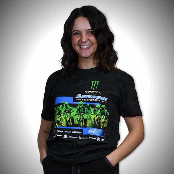 Monster Energy Supercross Start Line Camo T-Shirt