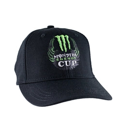 Monster Energy Cup Fitted Black Cap