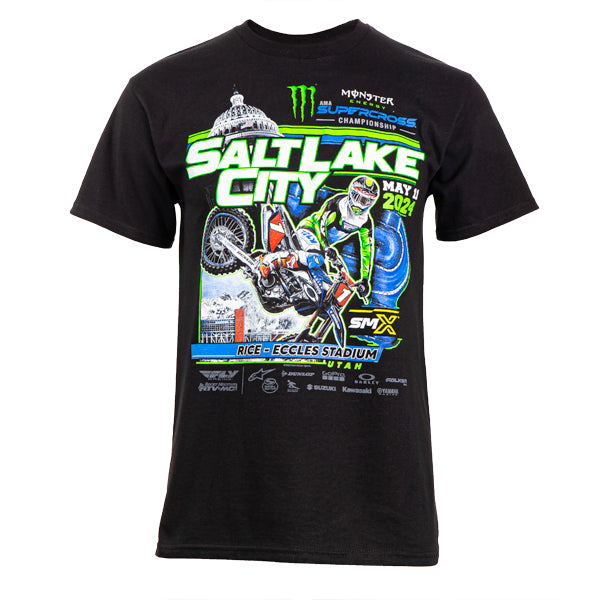 2024 Monster Energy Supercross Championship Salt Lake City T-shirt